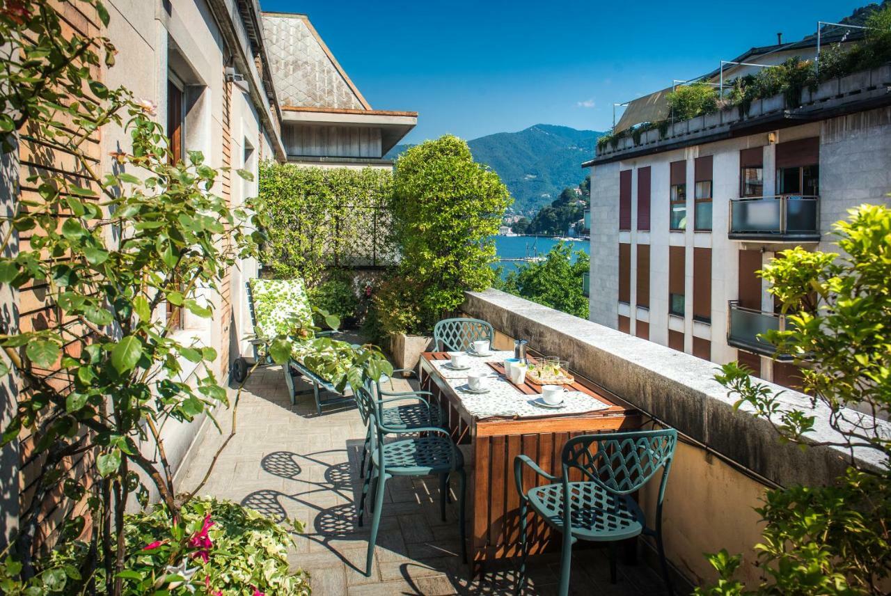 "The Terrace" Lake View - The House Of Travelers Como Dış mekan fotoğraf