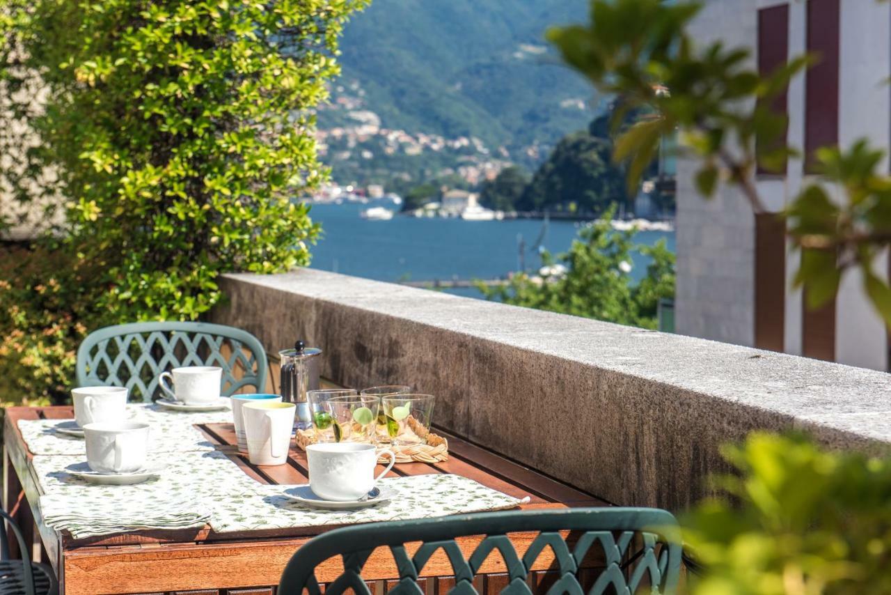 "The Terrace" Lake View - The House Of Travelers Como Dış mekan fotoğraf